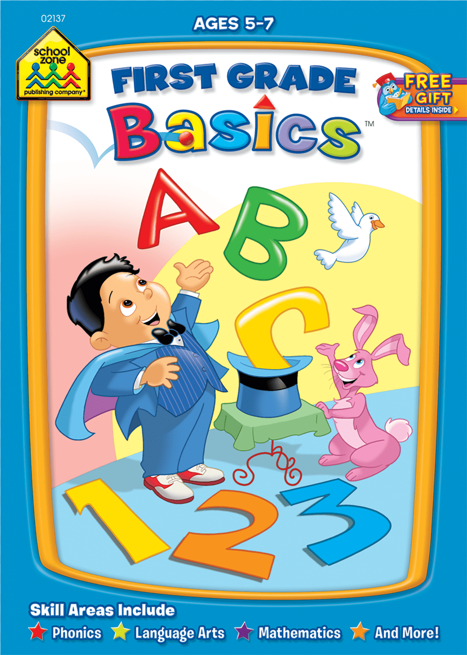 School Zone First Grade Basics Workbook 32 Pages, Baby, Person, Face, Head Png Image