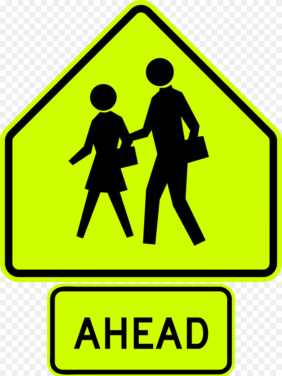 School Zone Sign In United States Clipart, Symbol, Adult, Male, Man Free Png