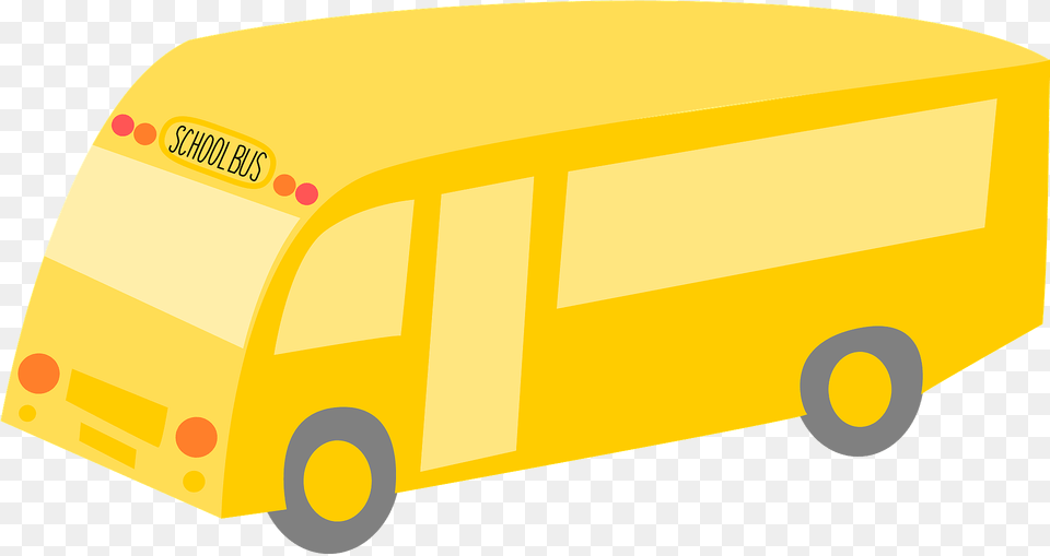 Schoolbus Clipart, Bus, Transportation, Vehicle, Car Png