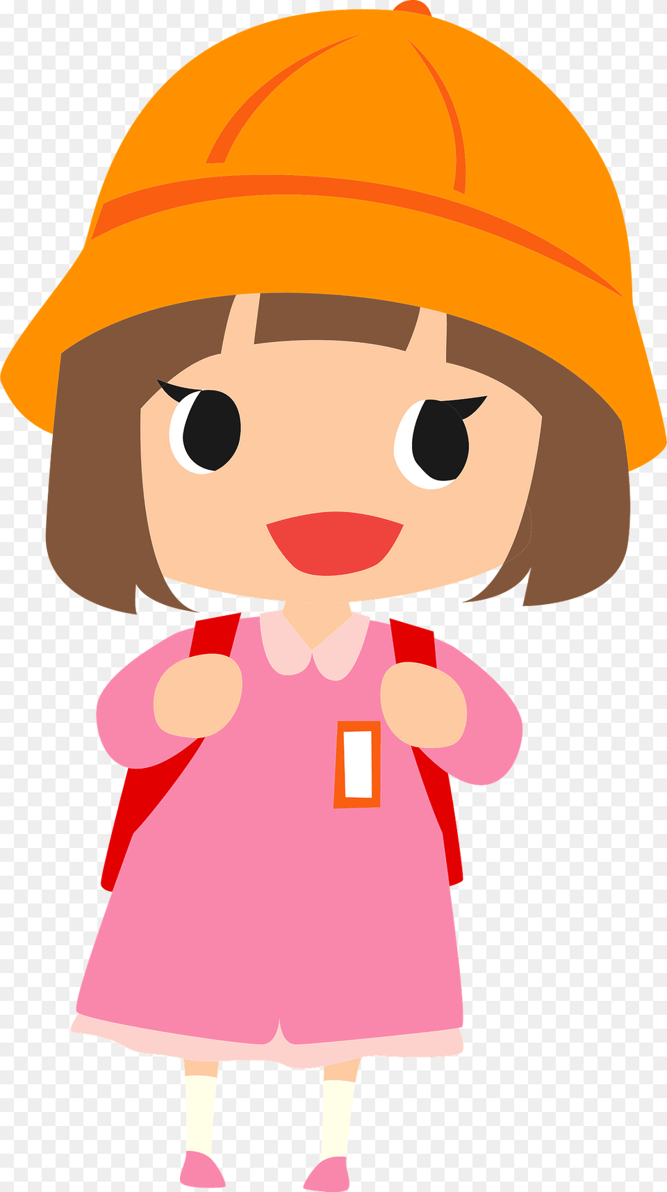 Schoolgirl Clipart, Clothing, Hardhat, Helmet, Baby Free Transparent Png