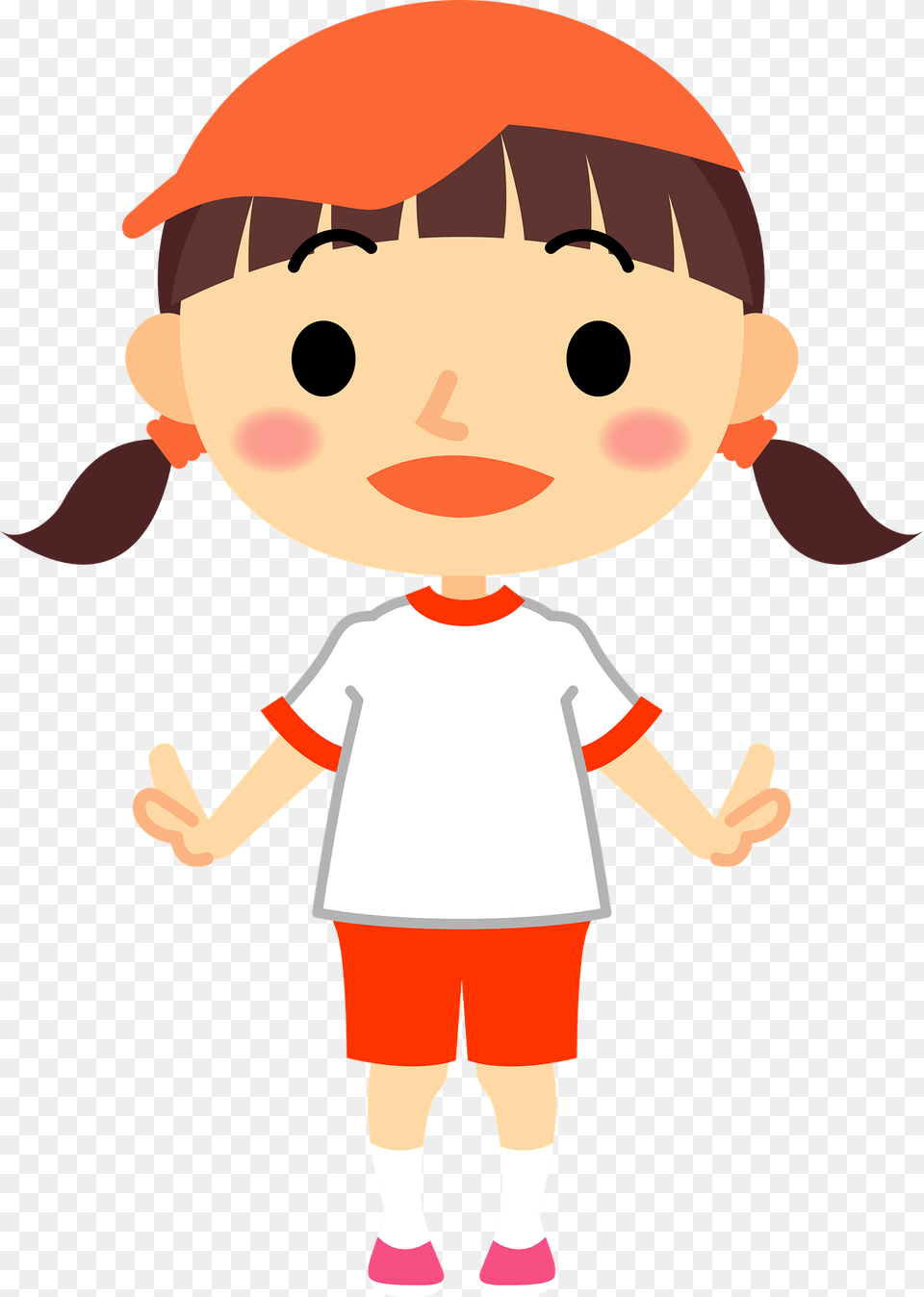 Schoolgirl Clipart, Baby, Person, Face, Head Free Png