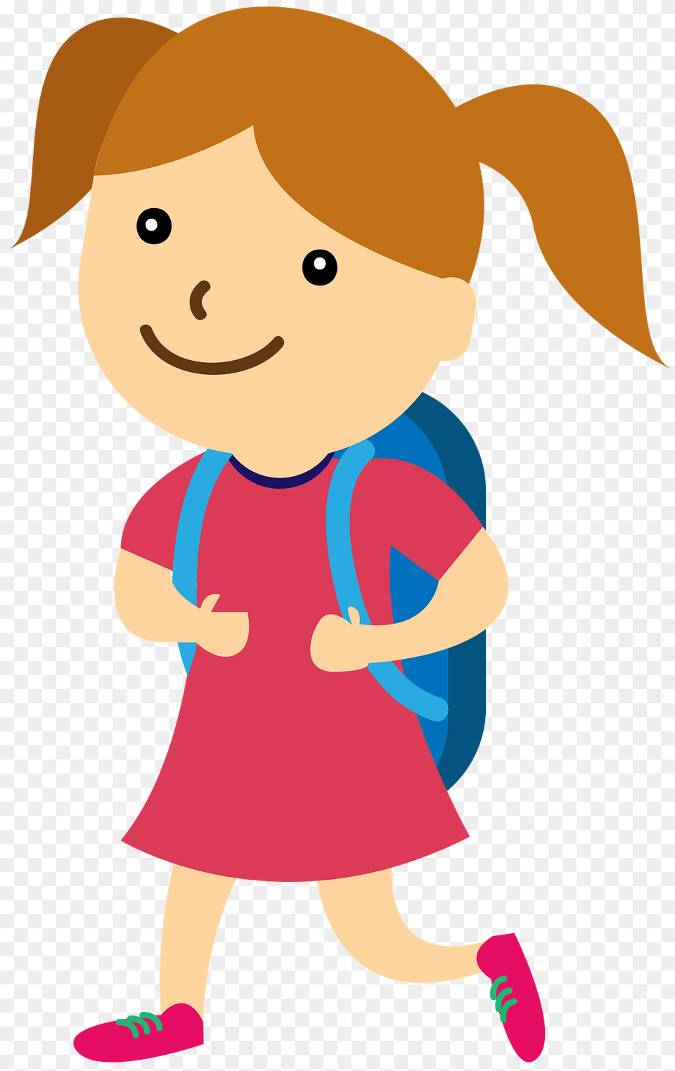 Schoolgirl Clipart, Baby, Person, Face, Head Free Transparent Png