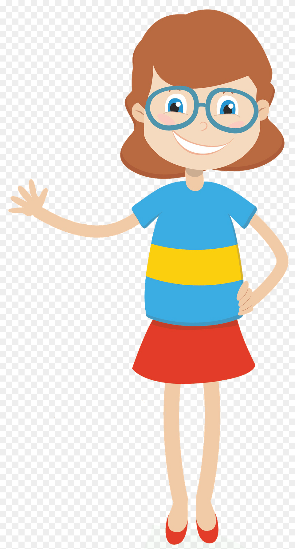 Schoolgirl Clipart, Baby, Person, Face, Head Free Png Download