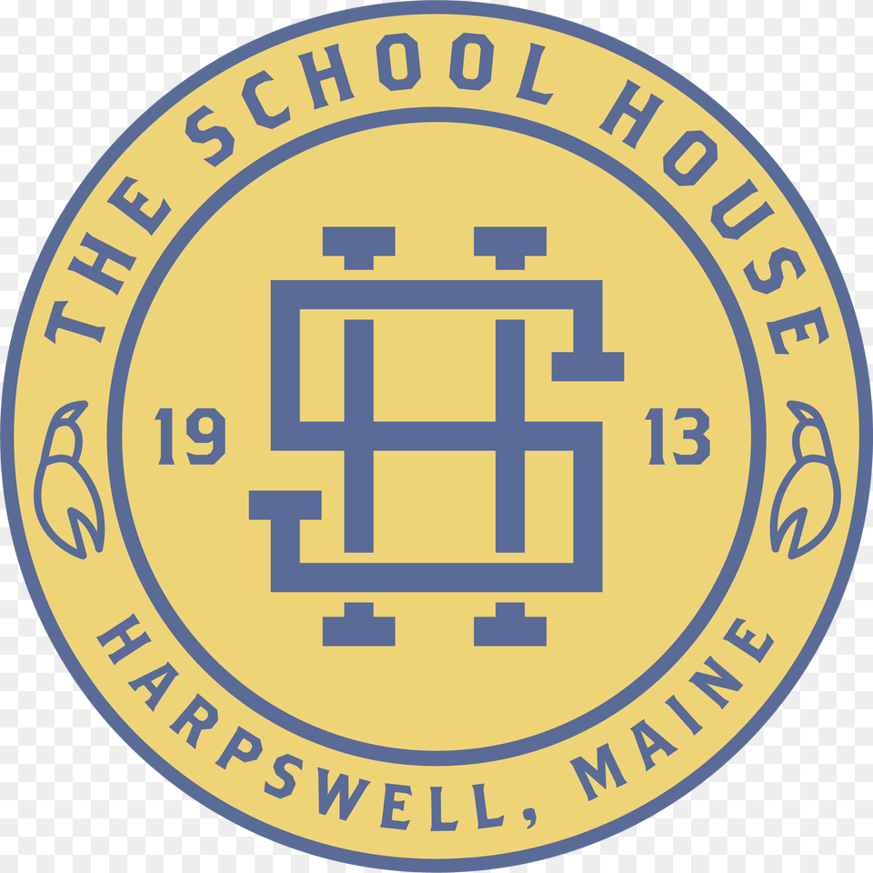 Schoolhouse 1913 Logo Circle, Badge, Symbol, First Aid Free Transparent Png