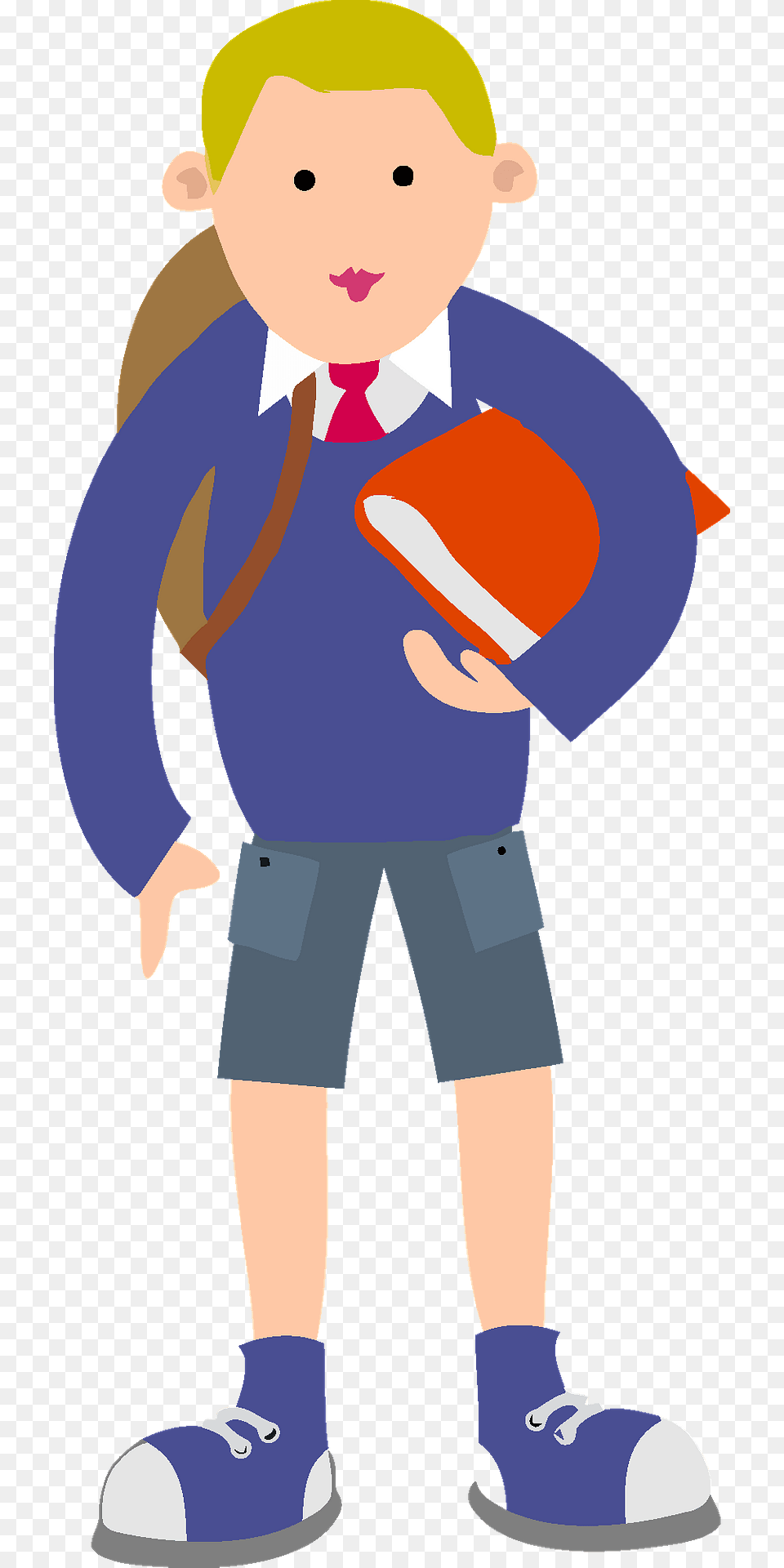Schoolkid Clipart, Boy, Child, Person, Male Free Png Download
