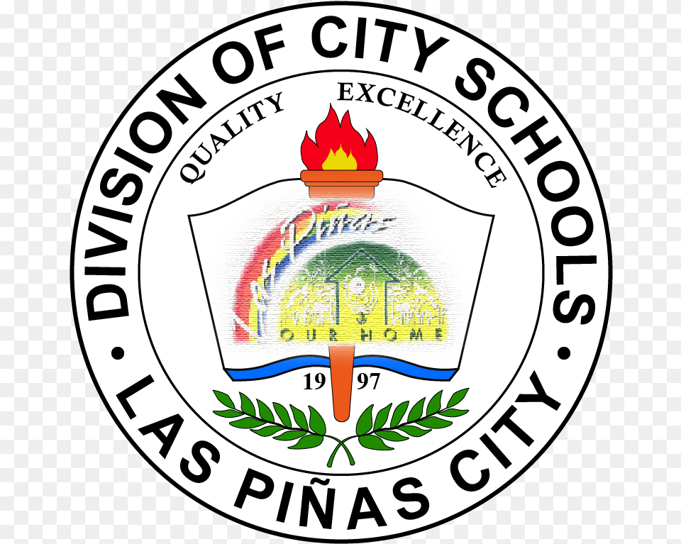 Schools Division Office Deped Las Pinas Logo, Emblem, Symbol, Badge Free Png