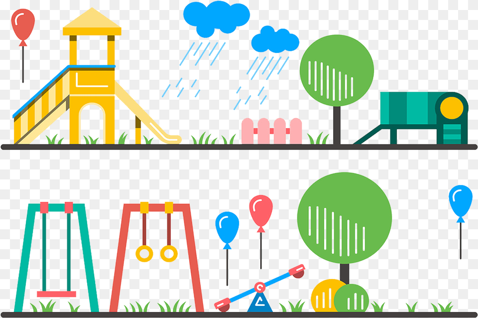 Schoolyard Playground Child Drawing, Outdoor Play Area, Outdoors, Play Area Png Image