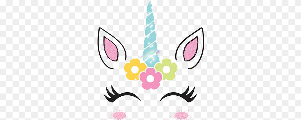 Schorns Hornsfreetoedit Remixit Unicorn Party Unicorn Face Clipart, Art, Graphics, Emblem, Symbol Free Transparent Png