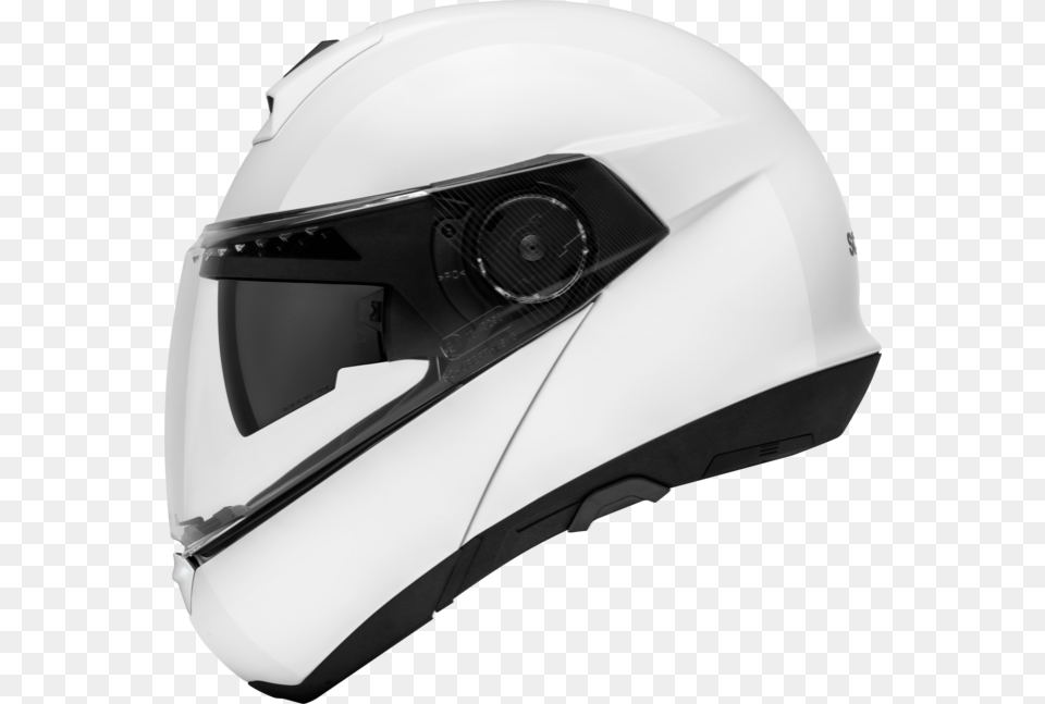Schuberth C4 Helmet White, Crash Helmet, Clothing, Hardhat Free Png
