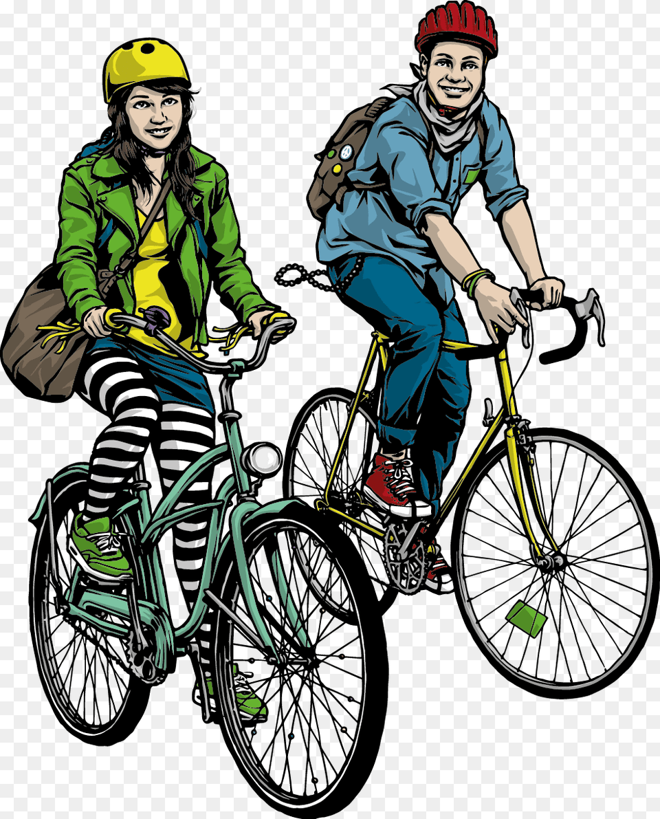 Schulweg Mit Velo, Machine, Male, Man, Person Free Transparent Png
