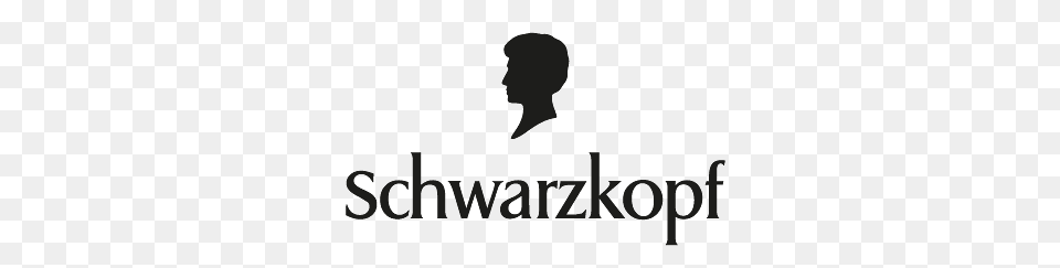 Schwarzkopf Logo, Silhouette, Person, Face, Head Png Image
