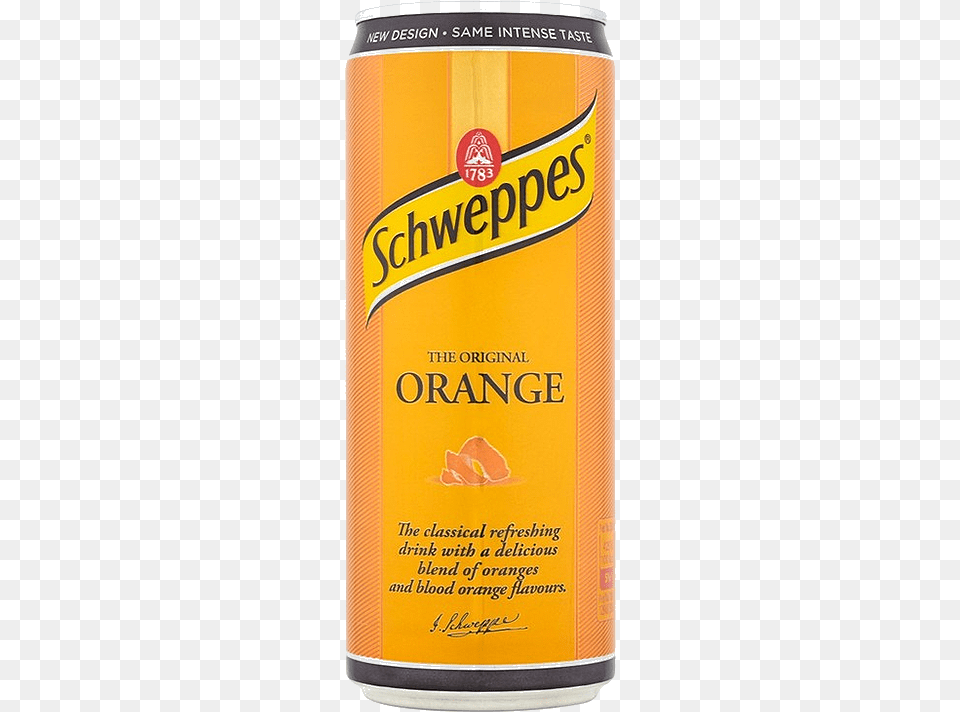 Schweppes Orange Soda, Alcohol, Beer, Beverage, Lager Free Transparent Png