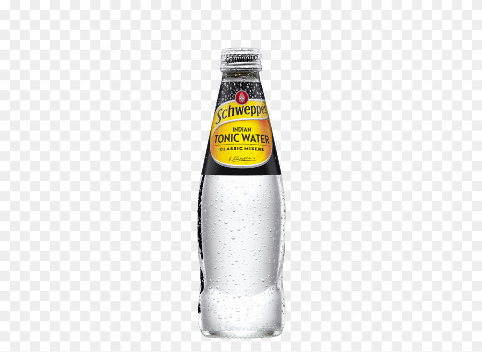 Schweppes Tonic Water 24 X 300ml Glass Schweppes Soda Water 300ml, Bottle, Food, Ketchup, Beverage Free Png