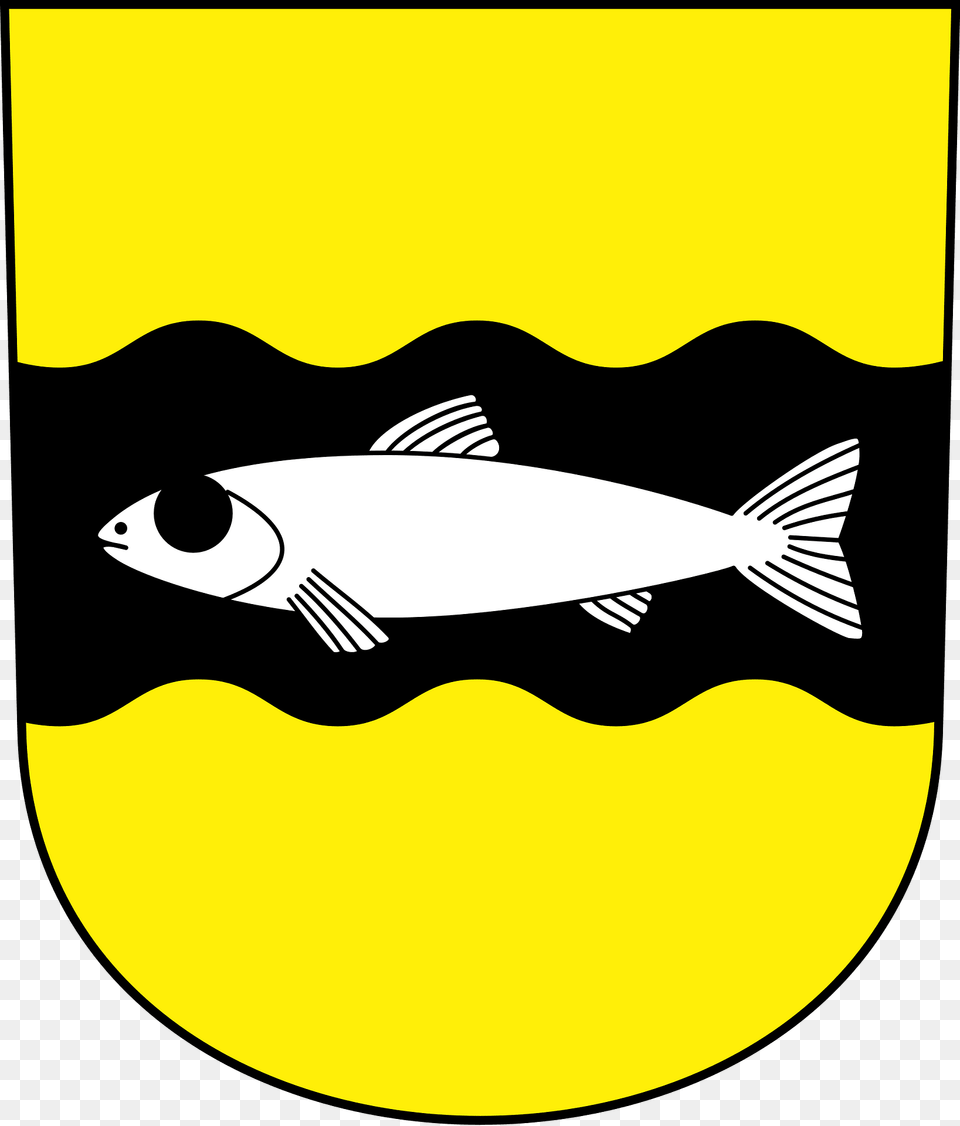 Schwerzenbach Blazon Clipart, Animal, Sea Life, Fish, Shark Free Png