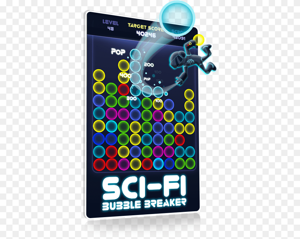 Sci Fi Bubble Breaker You Smarter Than A, Art, Graphics, Advertisement, Poster Png Image