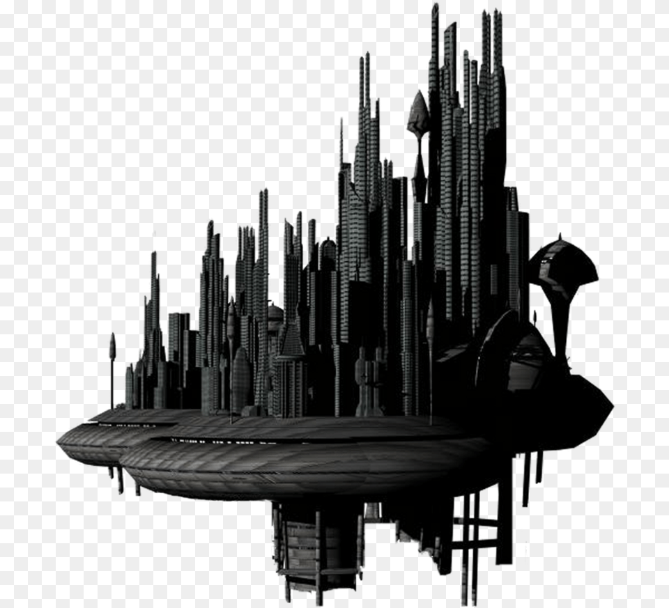 Sci Fi City, Architecture, Building Free Transparent Png