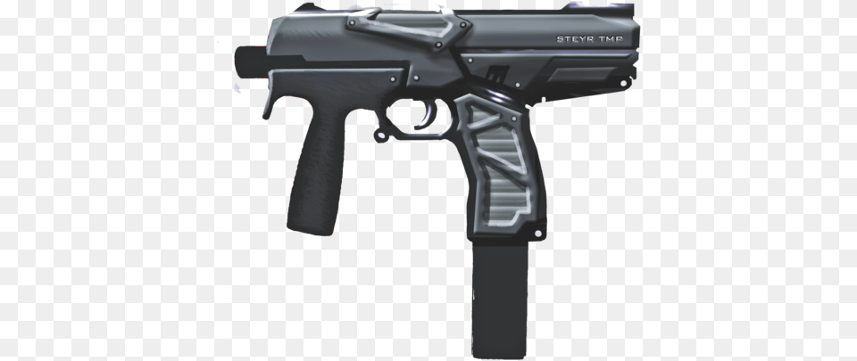 Sci Fi Machine Pistol, Firearm, Gun, Handgun, Weapon Png Image