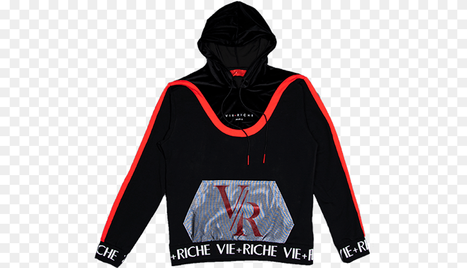 Sci Fi Mesh Hoody Hoodie, Clothing, Hood, Knitwear, Sweater Free Transparent Png