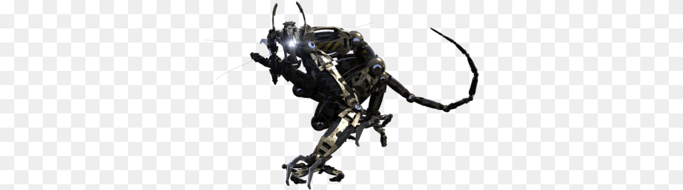 Sci Fi Robot Rigged 3d Model Rigged Lwo Lw Lws 3 Military, Animal, Invertebrate, Spider Png Image