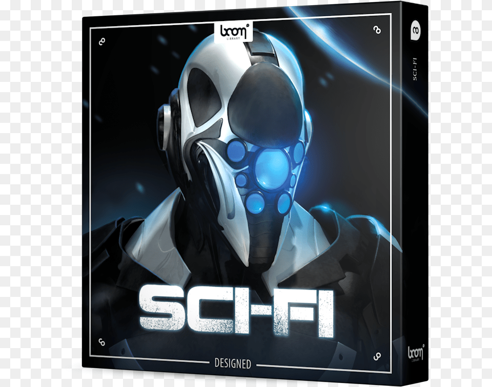 Sci Fi Sound Effects Library Product Box Boom Library Sci Fi, Advertisement, Poster, Helmet, Computer Hardware Free Png Download
