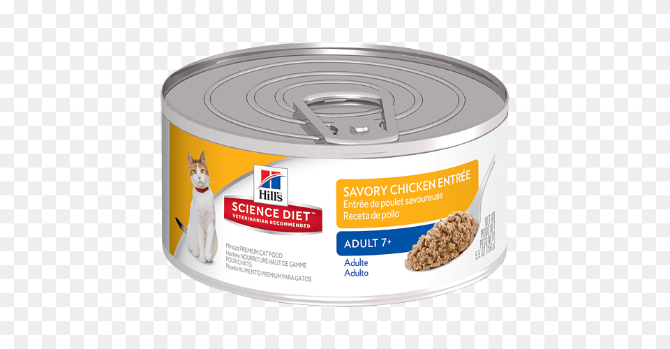 Science Adult Savory Chicken Cat Food, Aluminium, Tin, Canned Goods, Can Free Png