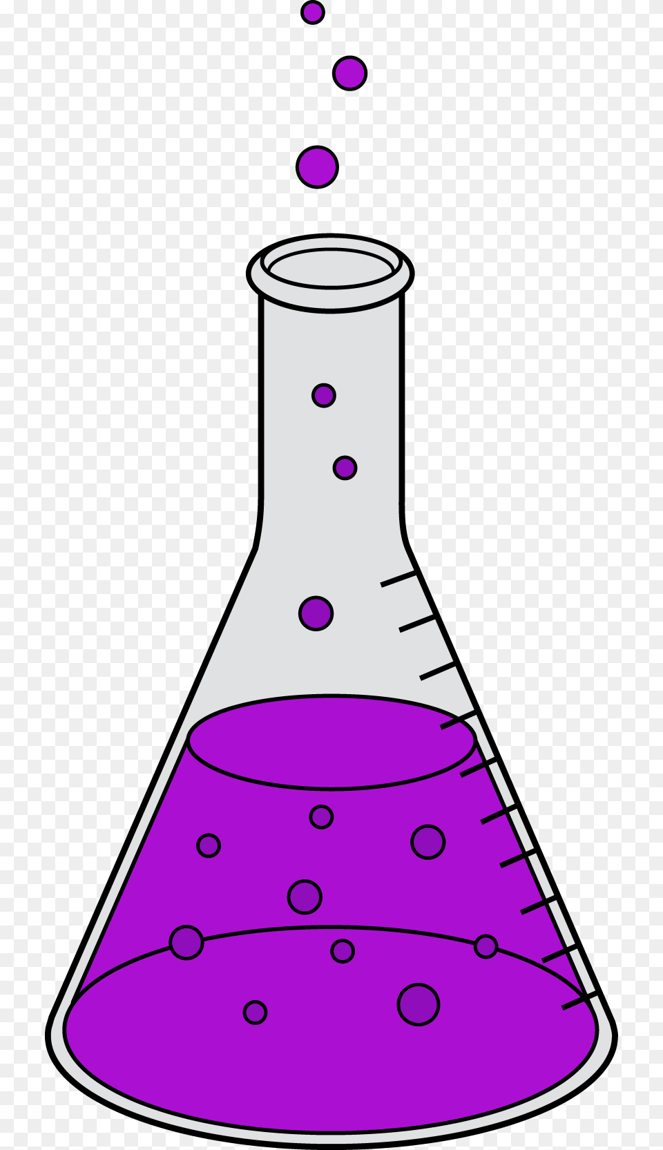 Science Clipart Pink, Cone, Lighting, Jar Png Image
