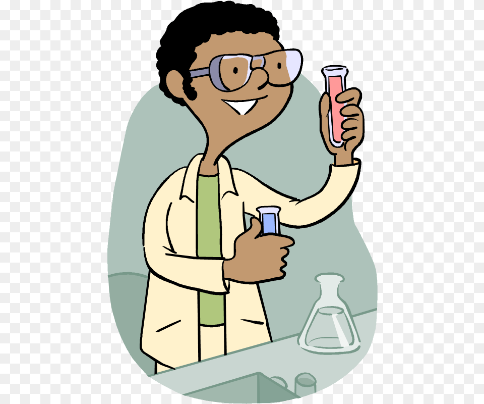 Science Fair Clip Art Test With An Experiment, Baby, Person, Clothing, Coat Png Image