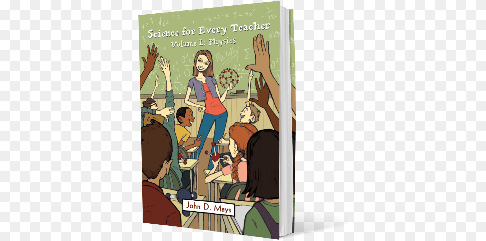 Science For Every Teacher Hardcover Sharing, Publication, Book, Comics, Person Png