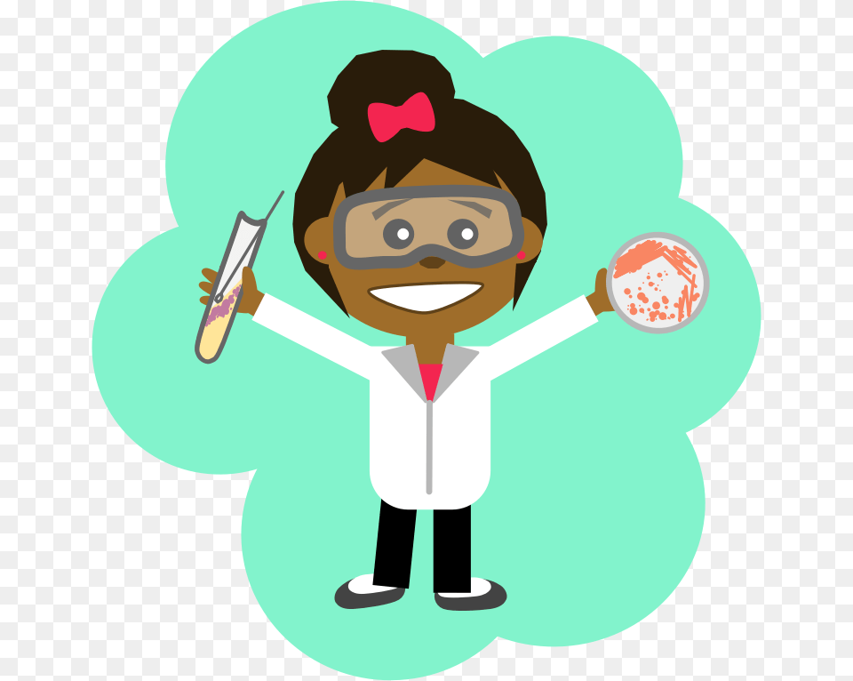 Science Girl Ponytail, Baby, Person, Face, Head Free Transparent Png