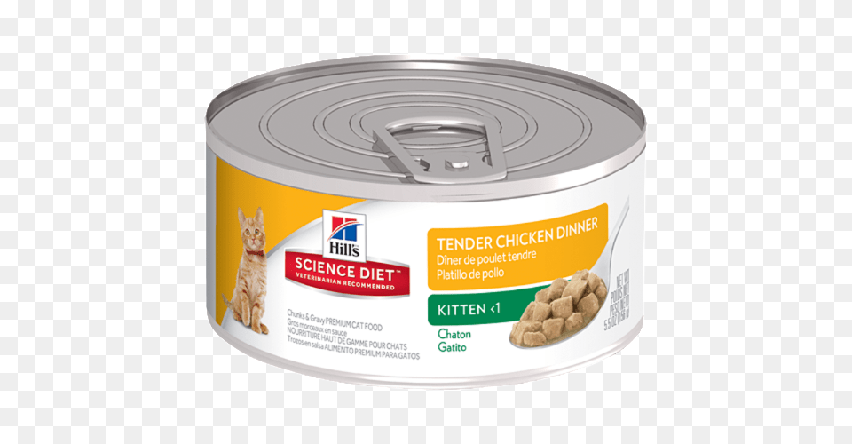 Science Kitten Tender Chicken Dinner, Aluminium, Food, Canned Goods, Can Free Png Download
