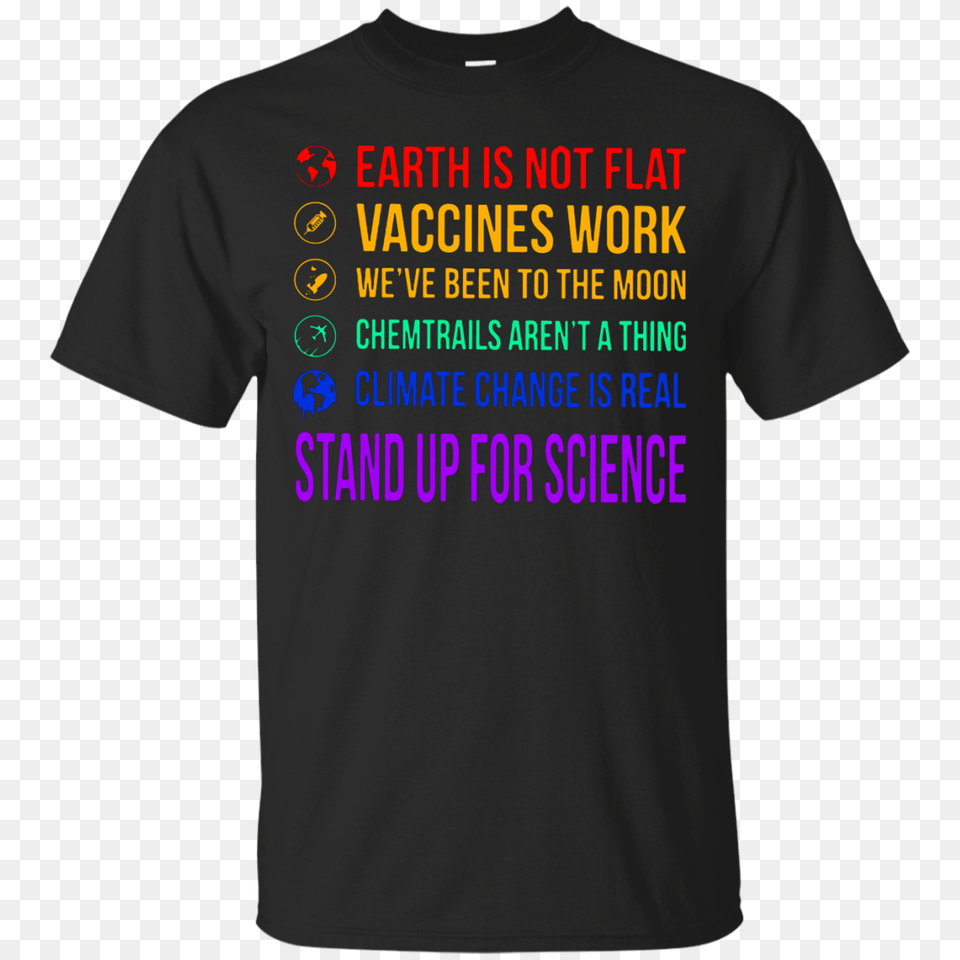 Science Neil Degrasse Tyson T Shirts Stand Up For Science Hoodies, Clothing, T-shirt, Shirt Free Transparent Png