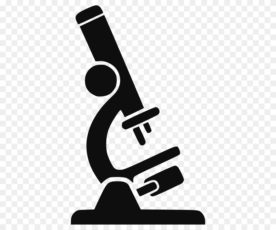 Science Tools Clipart Black And White Anatomy Of Human Body, Microscope, Blade, Razor, Weapon Free Png