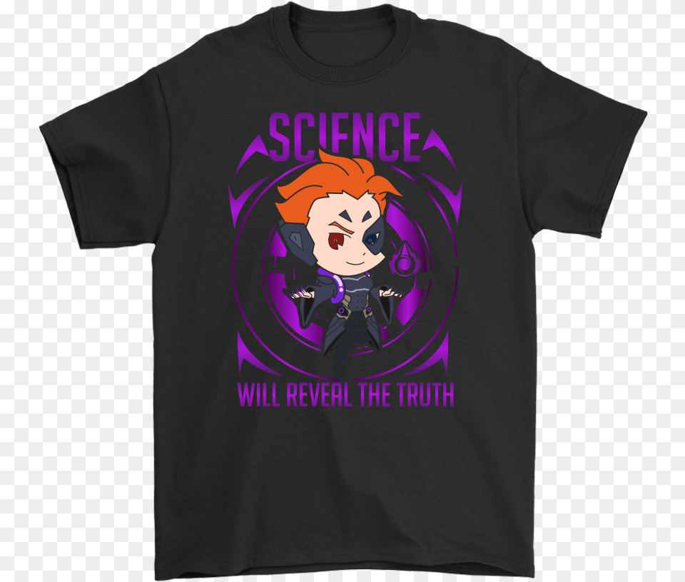 Science Will Reveal The Truth Small Moira Overwatch Friend Of The Crown Dilly Dilly, Clothing, T-shirt, Shirt, Baby Free Png