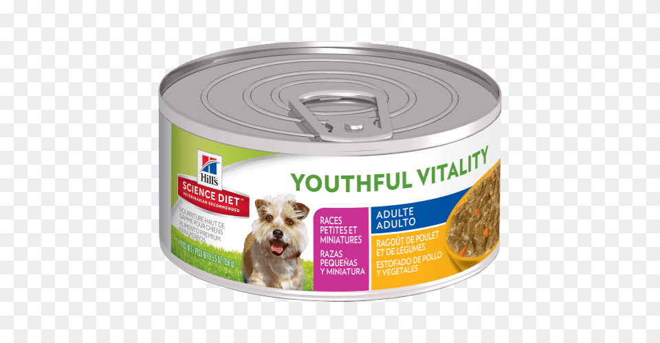 Science Youthful Vitality Adult Small Toy Breed, Aluminium, Food, Tin, Canned Goods Free Png