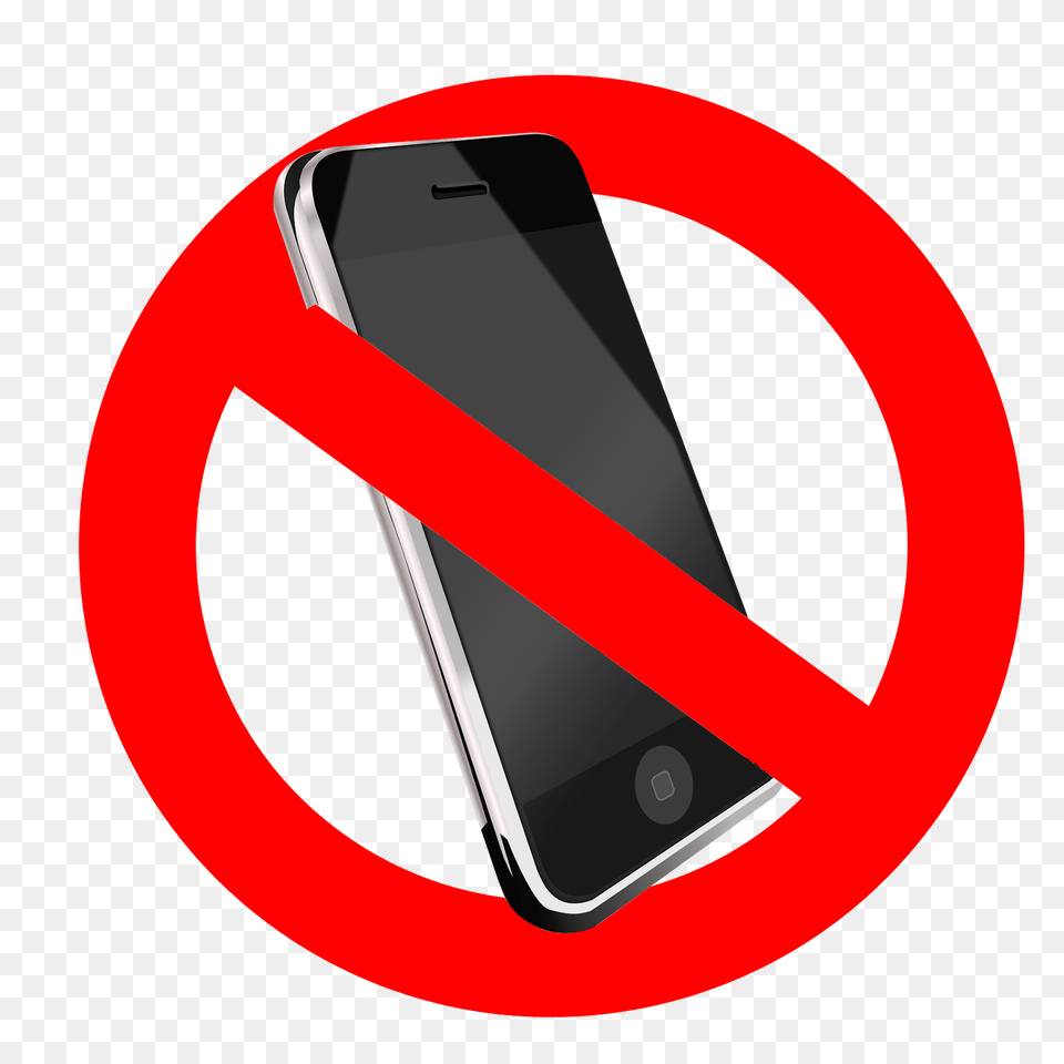 Scientific Link Found Between Aviation Ban And Cellphones Don T Use Cell Phone, Electronics, Mobile Phone, Disk Free Png