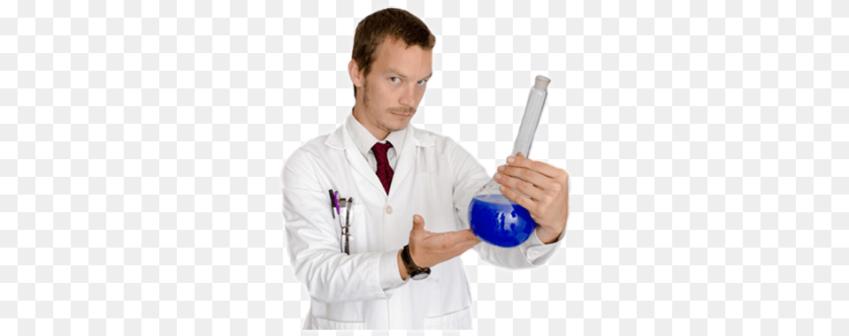 Scientist, Clothing, Coat, Lab Coat, Adult Free Png Download