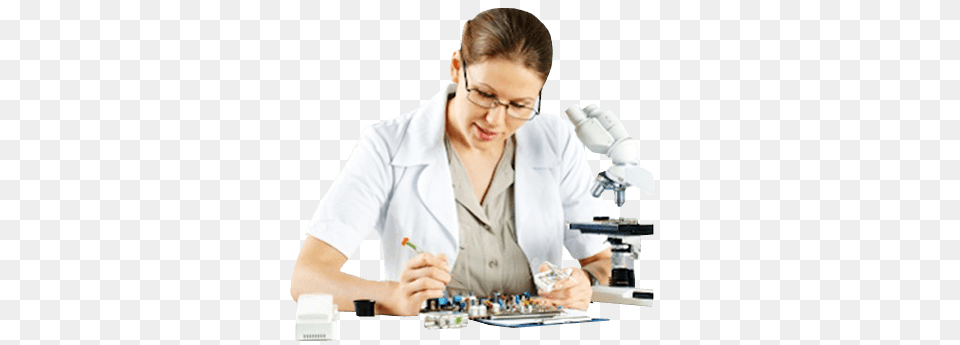 Scientist, Adult, Clothing, Coat, Female Png