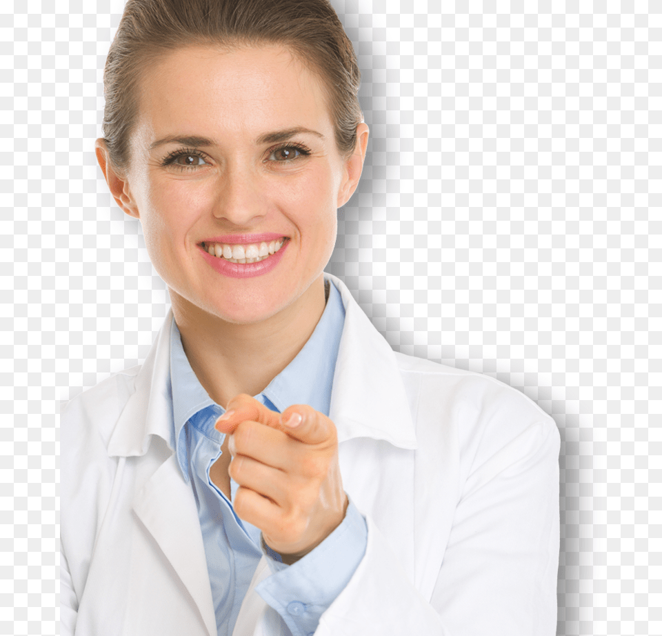 Scientist, Woman, Person, Lab Coat, Shirt Free Png Download
