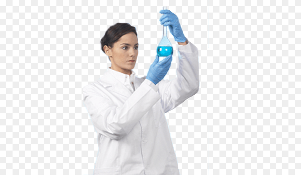 Scientist, Glove, Clothing, Coat, Lab Coat Free Png Download