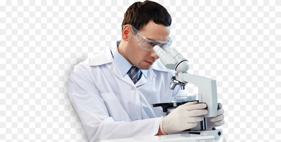 Scientist, Adult, Clothing, Coat, Person Free Png