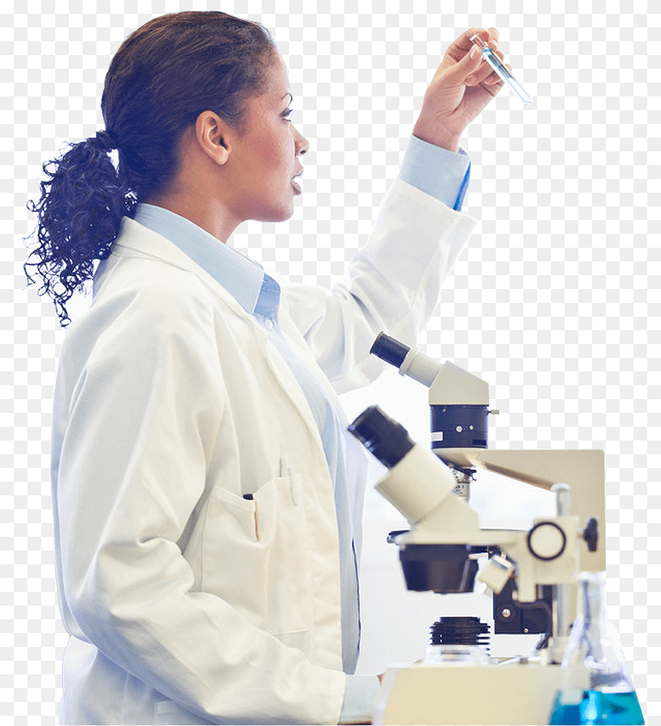 Scientist, Adult, Clothing, Coat, Female Free Png