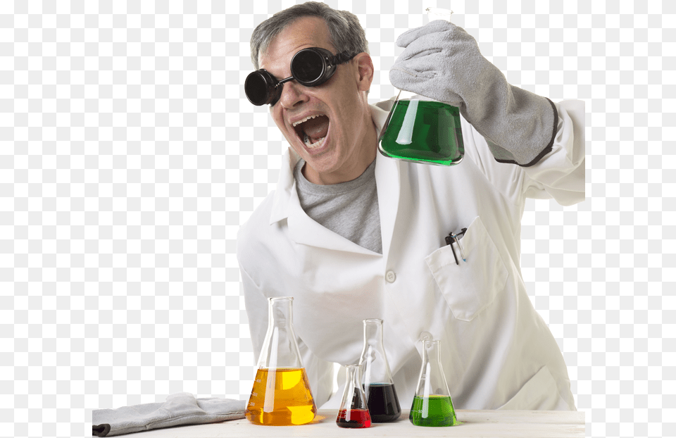 Scientist, Accessories, Lab Coat, Sunglasses, Coat Free Transparent Png