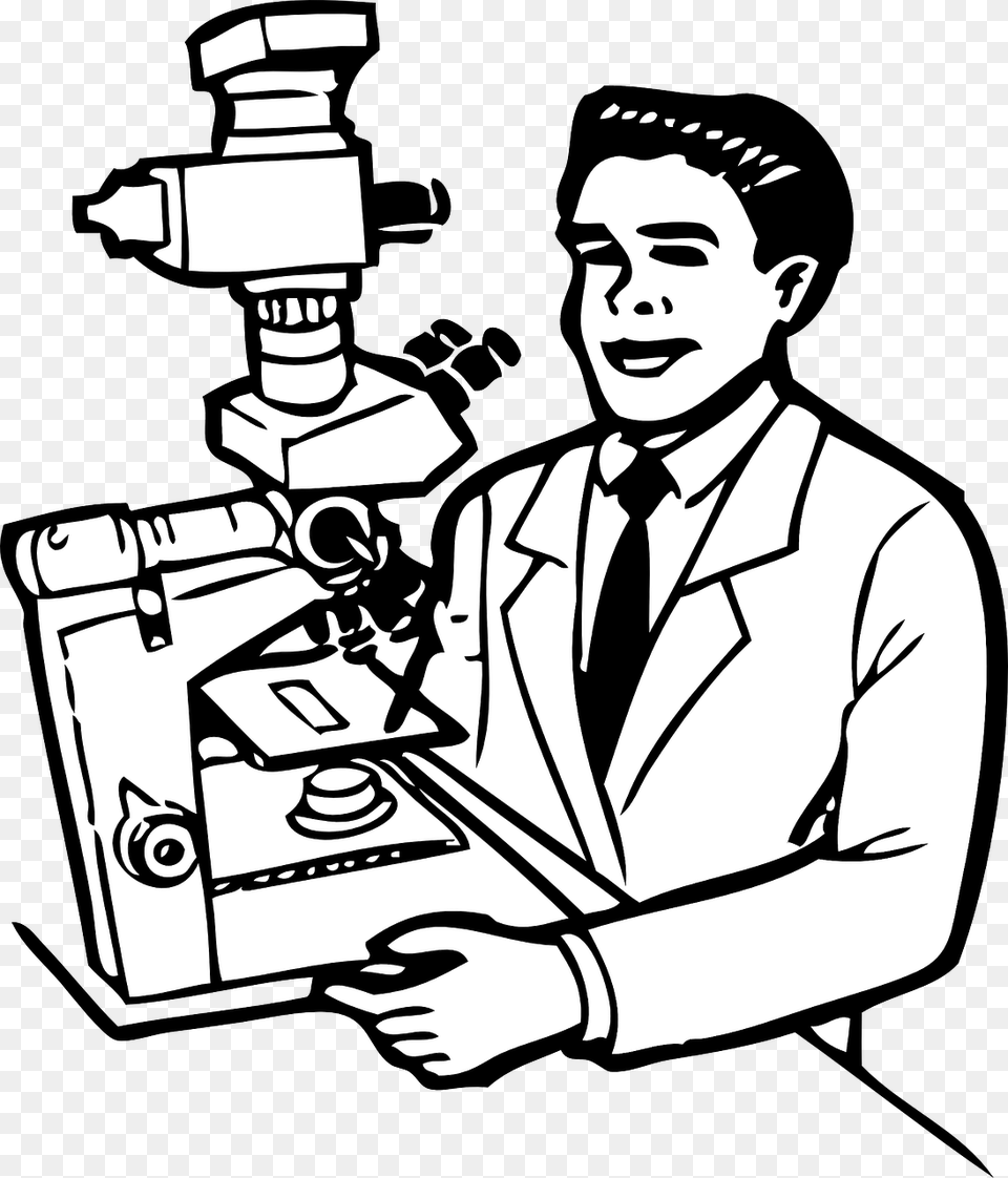 Scientist Clip Art, Adult, Male, Man, Person Free Png