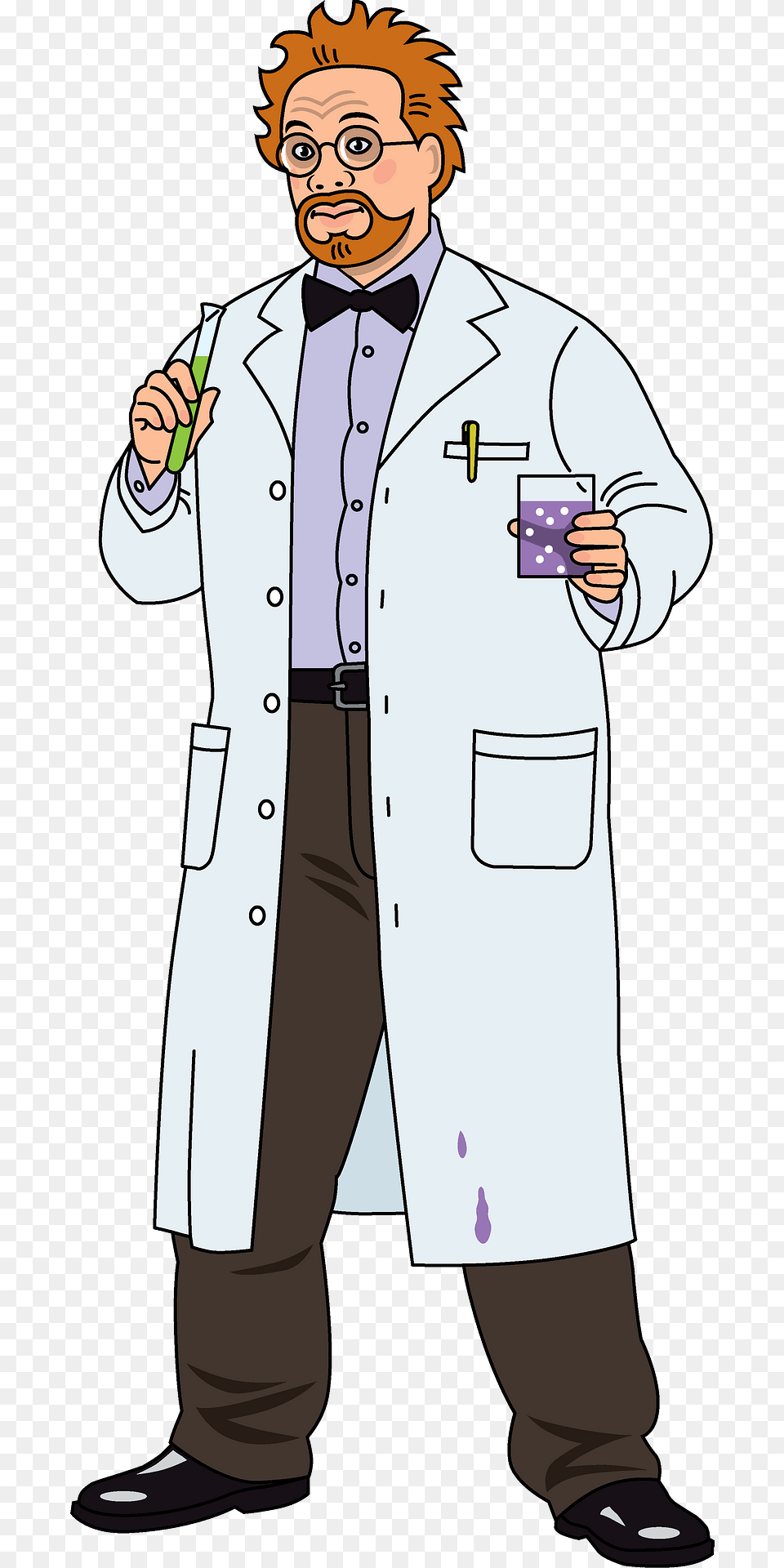 Scientist Clipart, Clothing, Coat, Lab Coat, Adult Png Image
