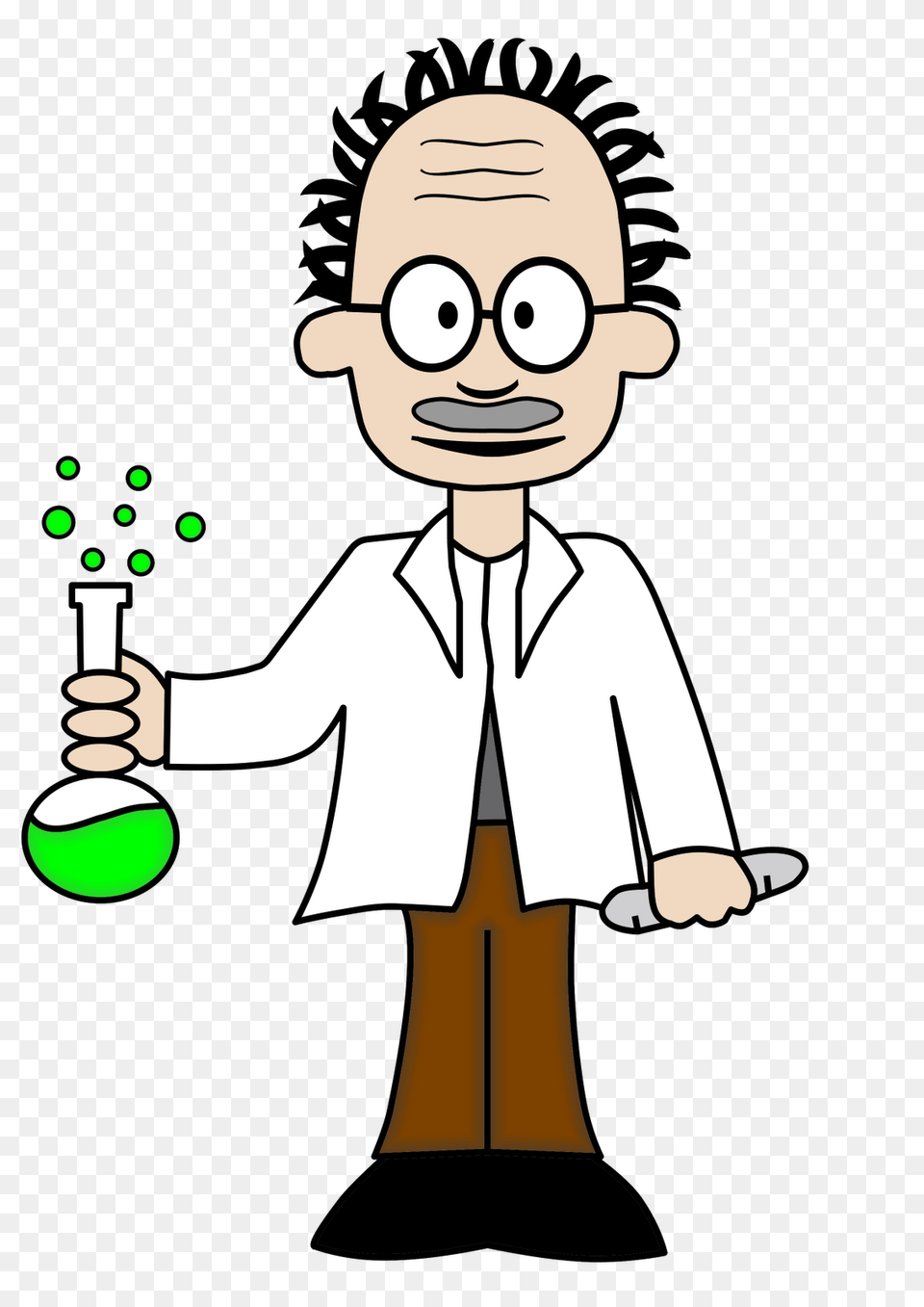 Scientist Clipart, Person, Face, Head, Juggling Png Image