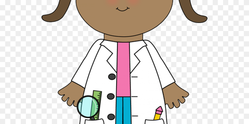 Scientist Clipart Clothes, Clothing, Coat, Baby, Person Free Png