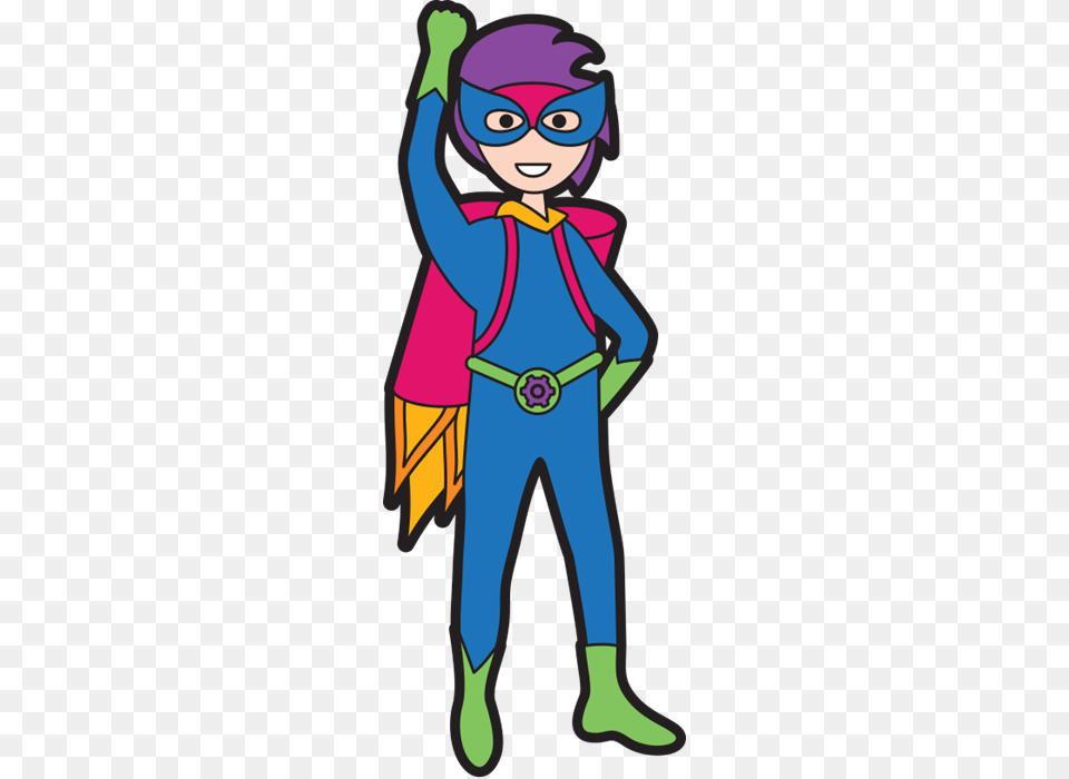 Scientist Clipart Superhero, Costume, Person, Clothing, Baby Free Transparent Png