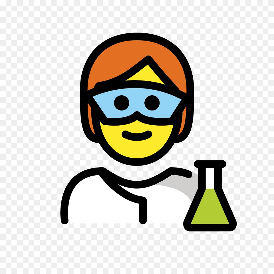 Scientist Emoji Clipart, Photography, Face, Head, Person Png Image