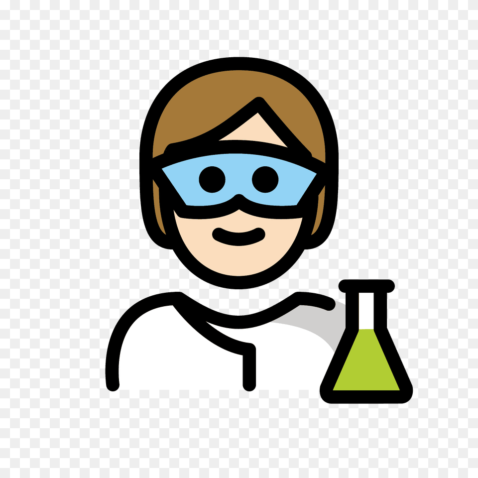 Scientist Emoji Clipart, Photography, Face, Head, Person Free Png