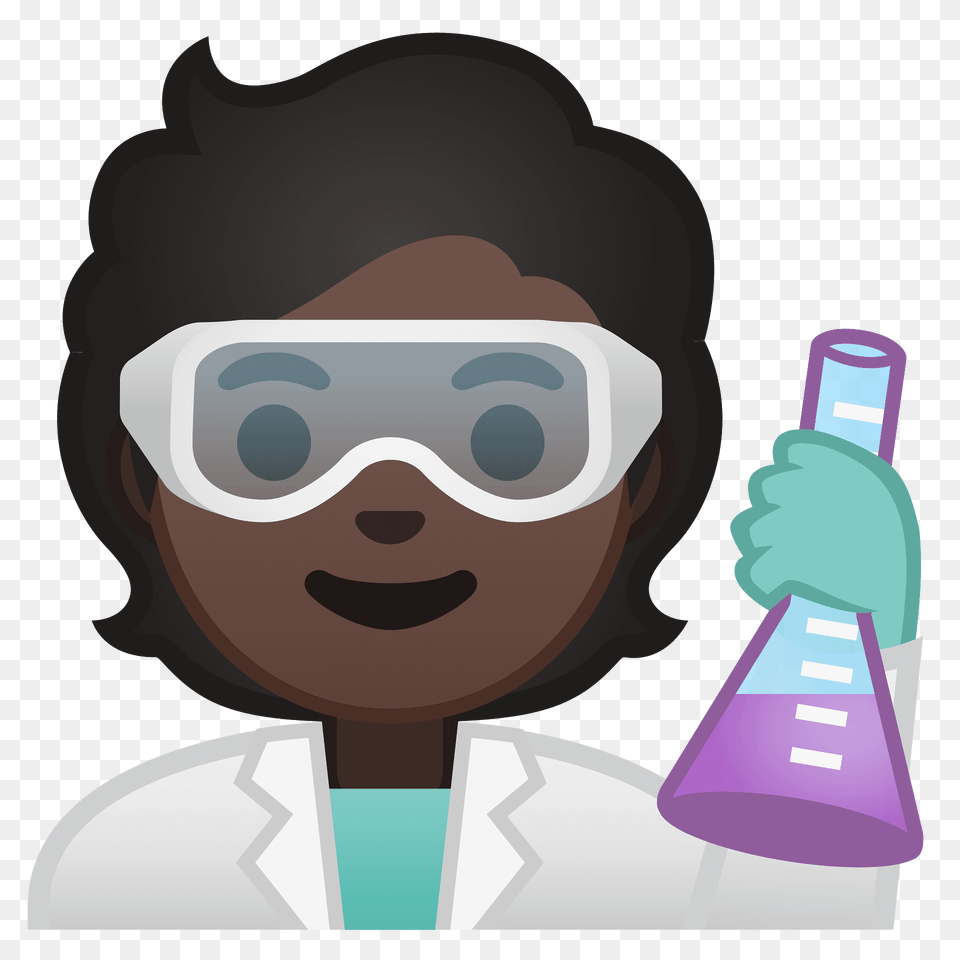 Scientist Emoji Clipart, Clothing, Coat, Accessories, Goggles Free Png